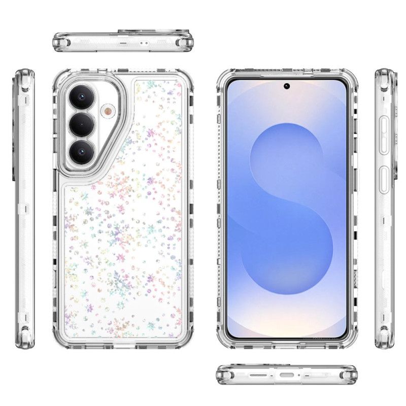 Cover Samsung Galaxy S26 Transparent Med Holografisk Film