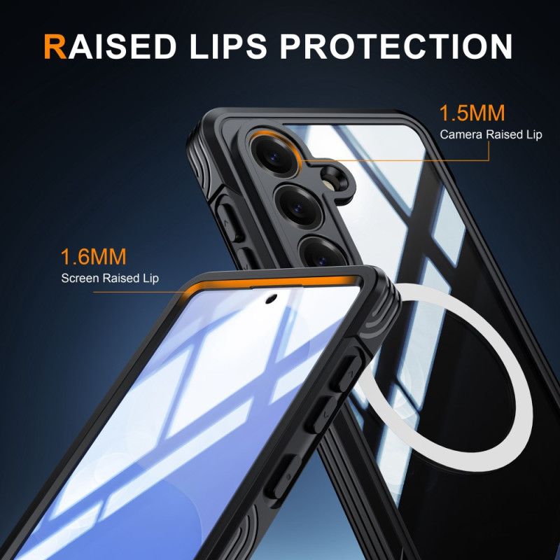 Cover Til Samsung Galaxy S26 Magnetisk Med Hærdet Glasbeskyttelsesfilm