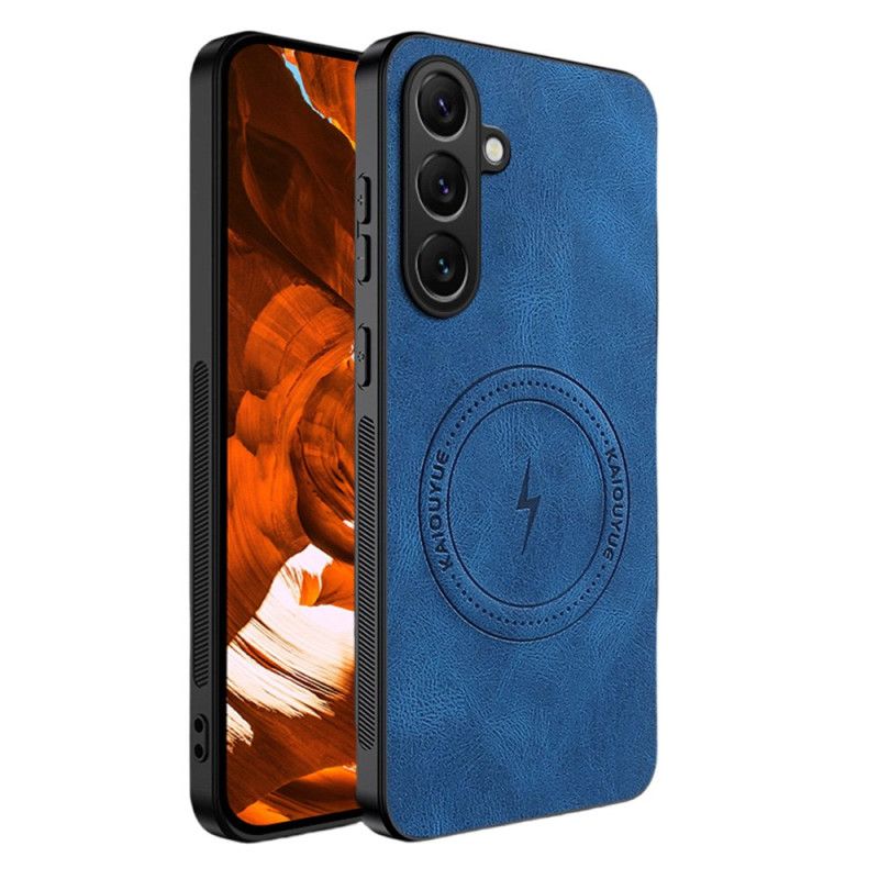 Cover Til Samsung Galaxy S26 Magnetisk Med Lædereffekt