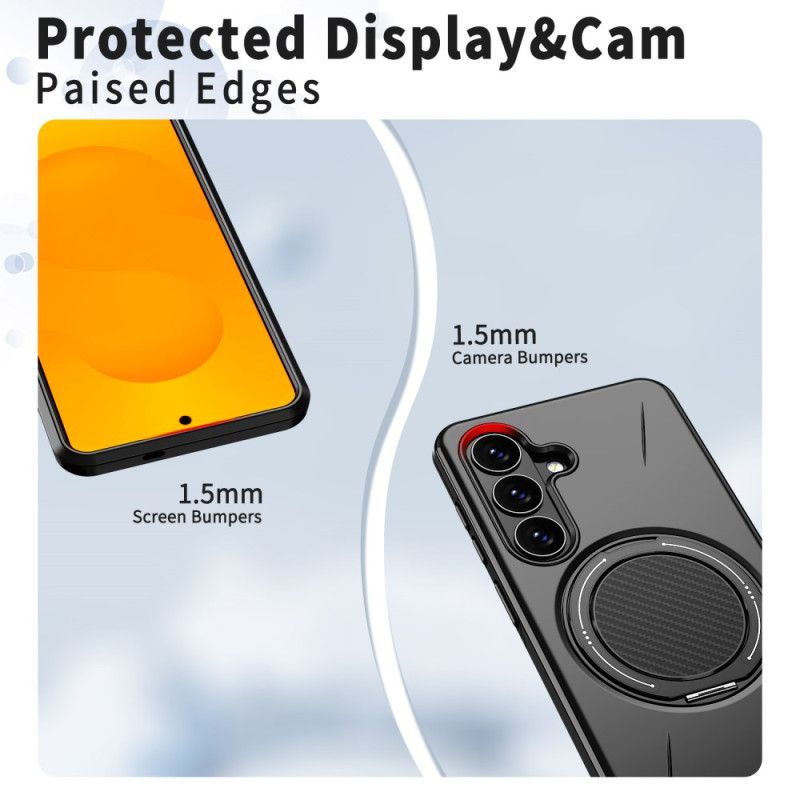 Cover Til Samsung Galaxy S26 Magnetisk Med Roterende Stativ