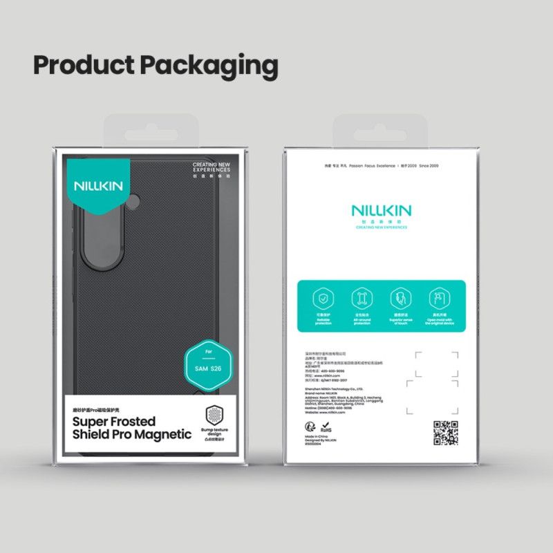 Cover Til Samsung Galaxy S26 Nillkin Super Frosted Shield Magnetisk Pung