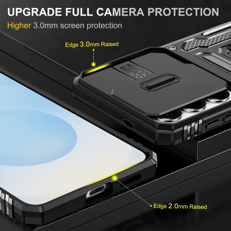 Cover Til Samsung Galaxy S26 Støtteben Og Glidende Kameracover