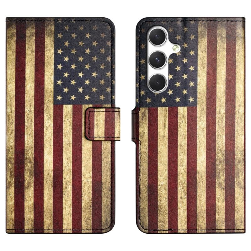 Flip Cover Samsung Galaxy S26 Amerikansk Vintageflag