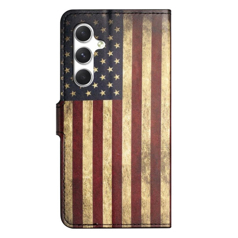 Flip Cover Samsung Galaxy S26 Amerikansk Vintageflag