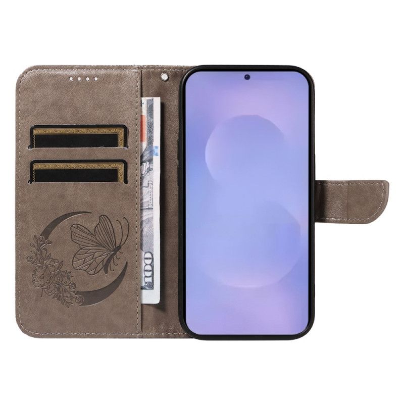 Flip Cover Samsung Galaxy S26 Grafisk Sommerfugl