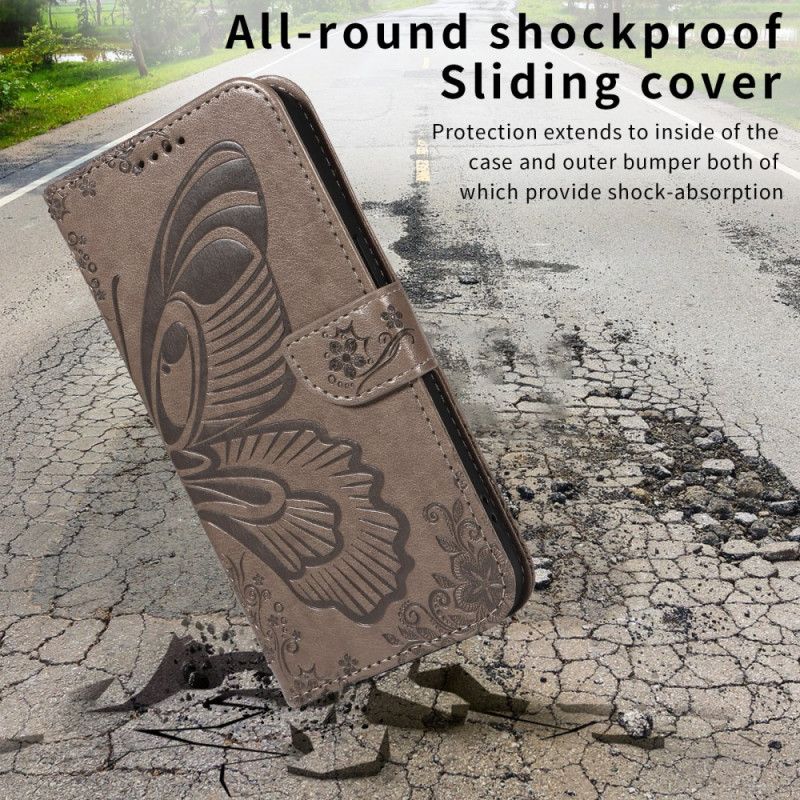 Flip Cover Samsung Galaxy S26 Grafisk Sommerfugl