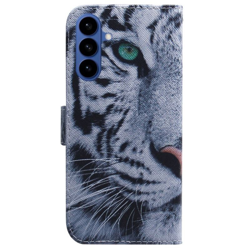Flip Cover Samsung Galaxy S26 Hvid Tiger