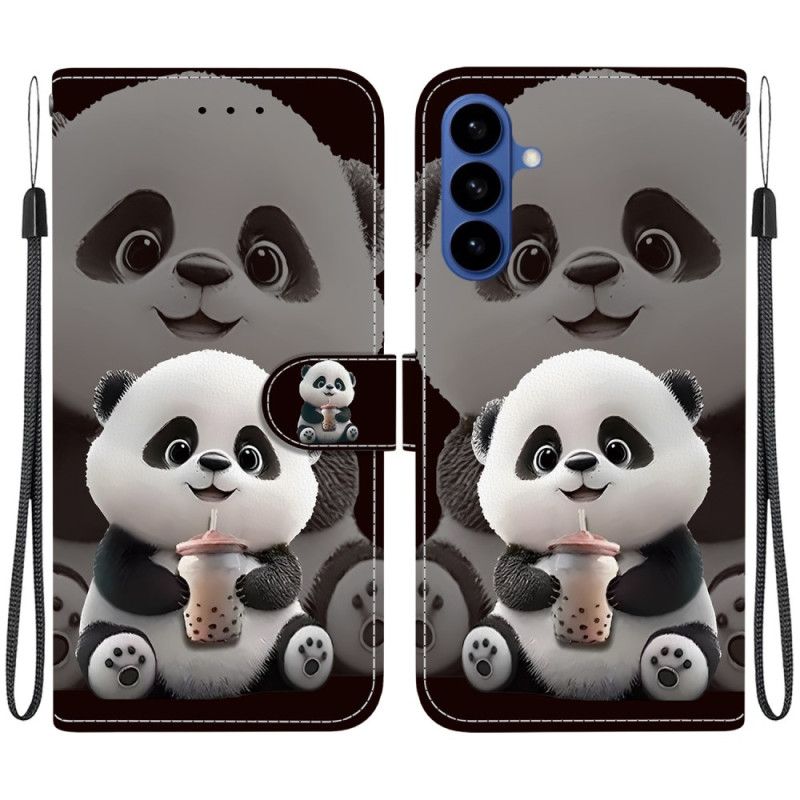 Flip Cover Samsung Galaxy S26 Lille Panda