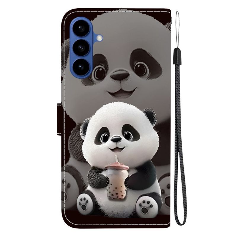 Flip Cover Samsung Galaxy S26 Lille Panda