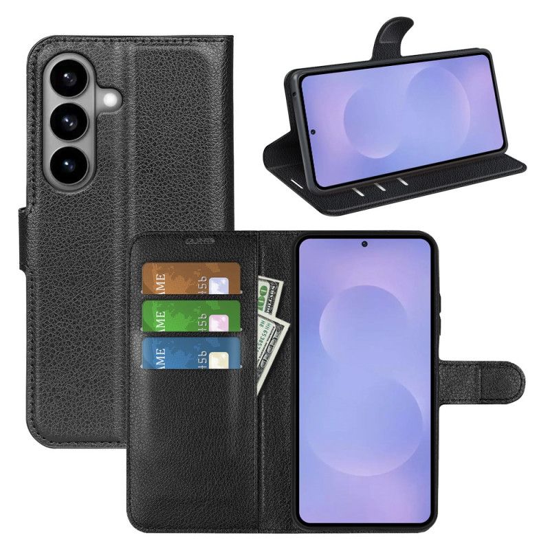 Flip Cover Samsung Galaxy S26 Litchi Kunstlæder