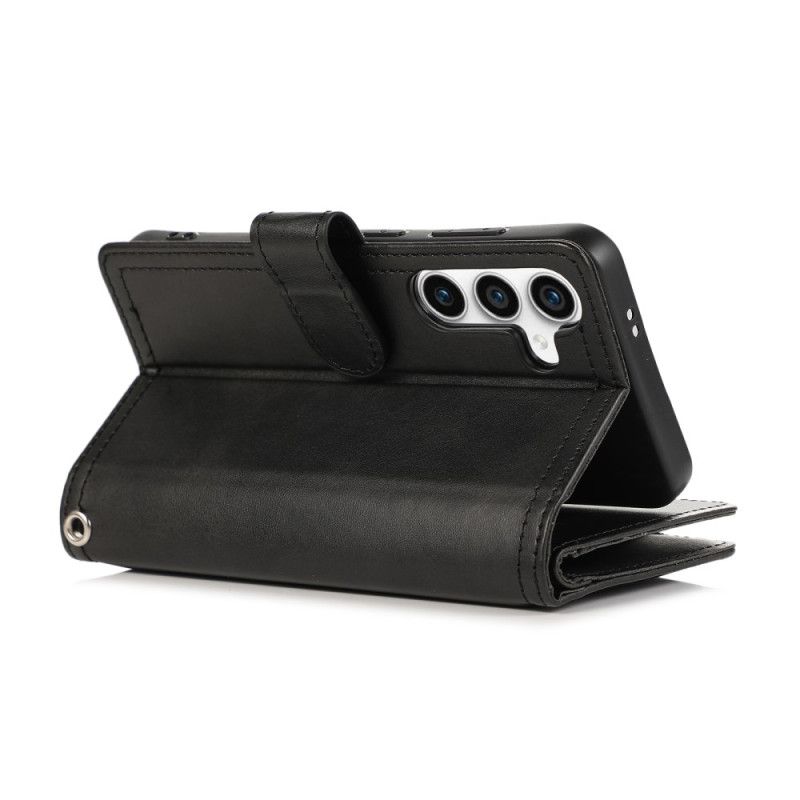 Flip Cover Samsung Galaxy S26 Magnetisk Pung Og Snor