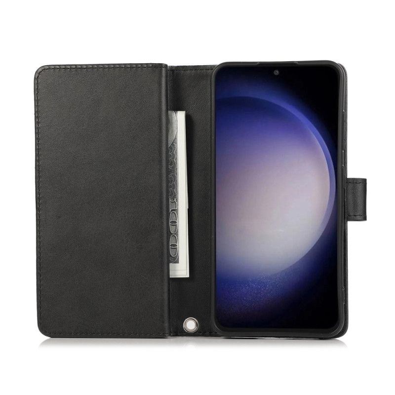 Flip Cover Samsung Galaxy S26 Magnetisk Pung Og Snor