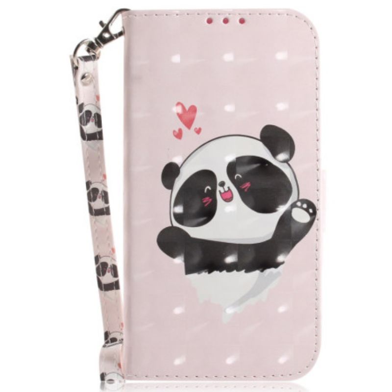 Flip Cover Samsung Galaxy S26 Panda-kærlighed