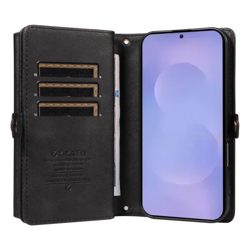 Flip Cover Samsung Galaxy S26 Vintage Yikatu Design