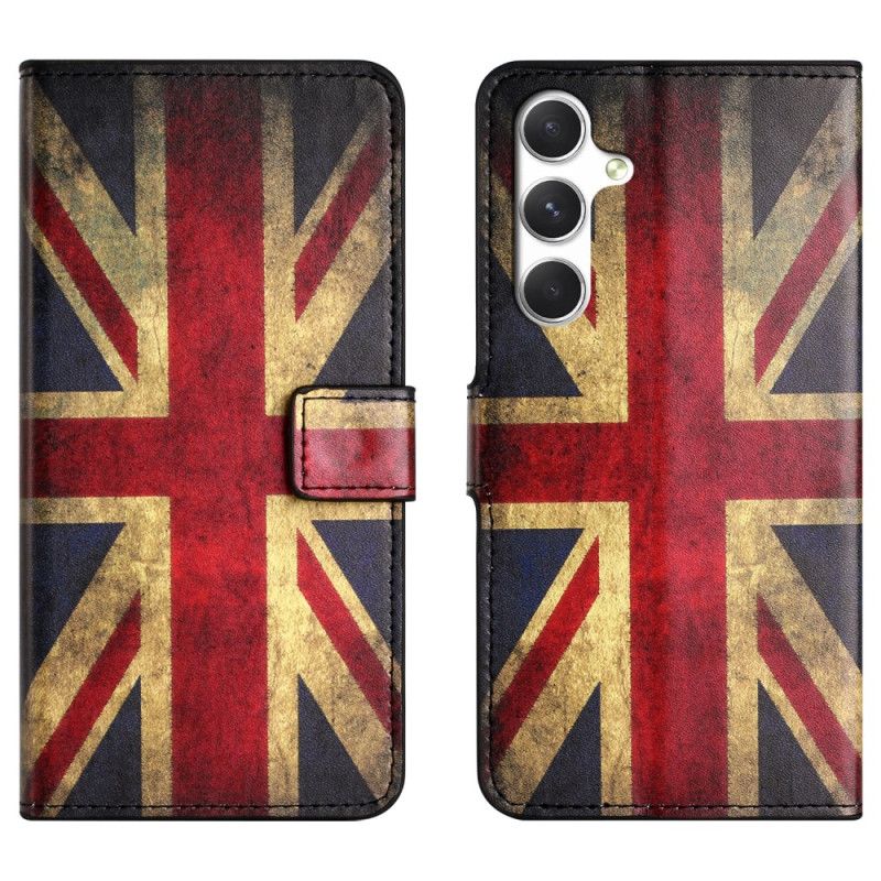 Flip Cover Til Samsung Galaxy S26 Britisk Vintageflag