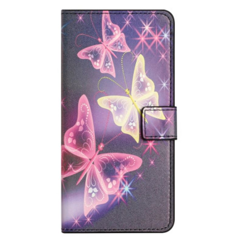 Flip Cover Til Samsung Galaxy S26 Illusionsommerfugle