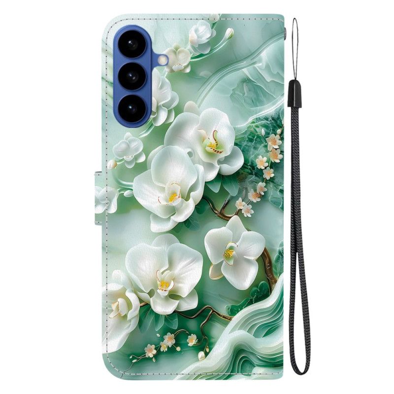 Flip Cover Til Samsung Galaxy S26 Jadeblomster