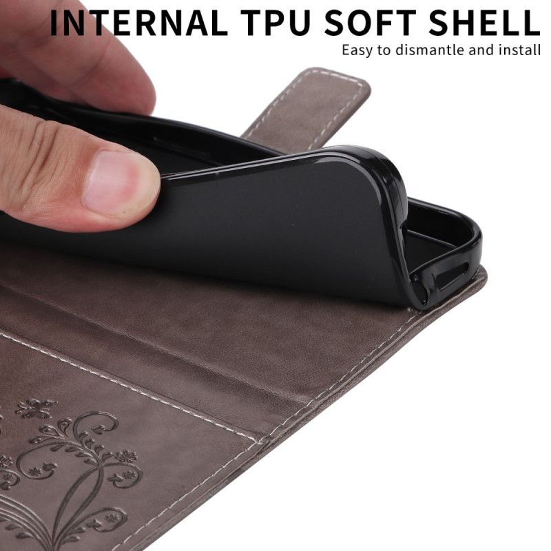 Flip Cover Til Samsung Galaxy S26 Kæmpe Sommerfugle