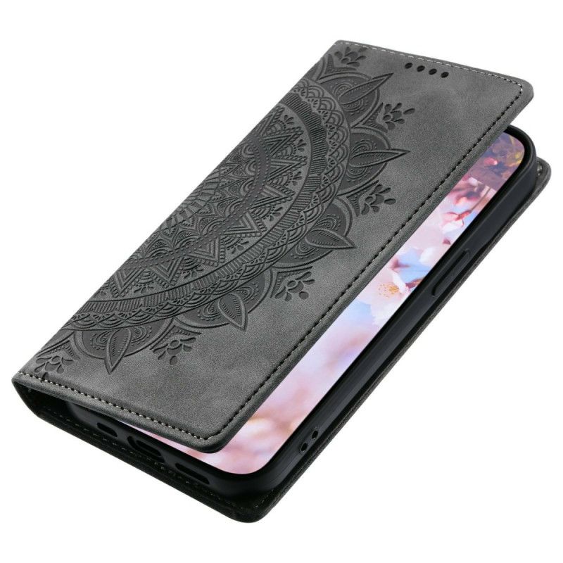 Flip Cover Til Samsung Galaxy S26 Mandala Ruskindseffekt