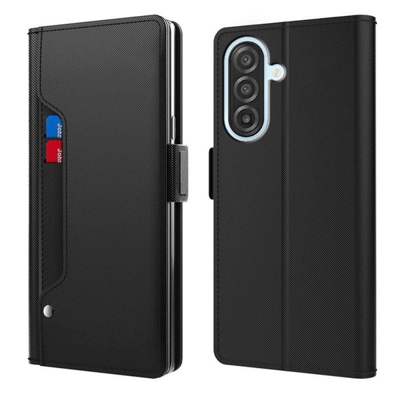 Læder Cover Samsung Galaxy S26 Aftagelig Kortholder Og Spejl