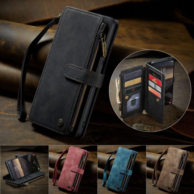 Læder Cover Samsung Galaxy S26 Caseme-ruskindseffekt