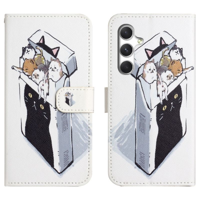 Læder Cover Samsung Galaxy S26 Katte I En Æske