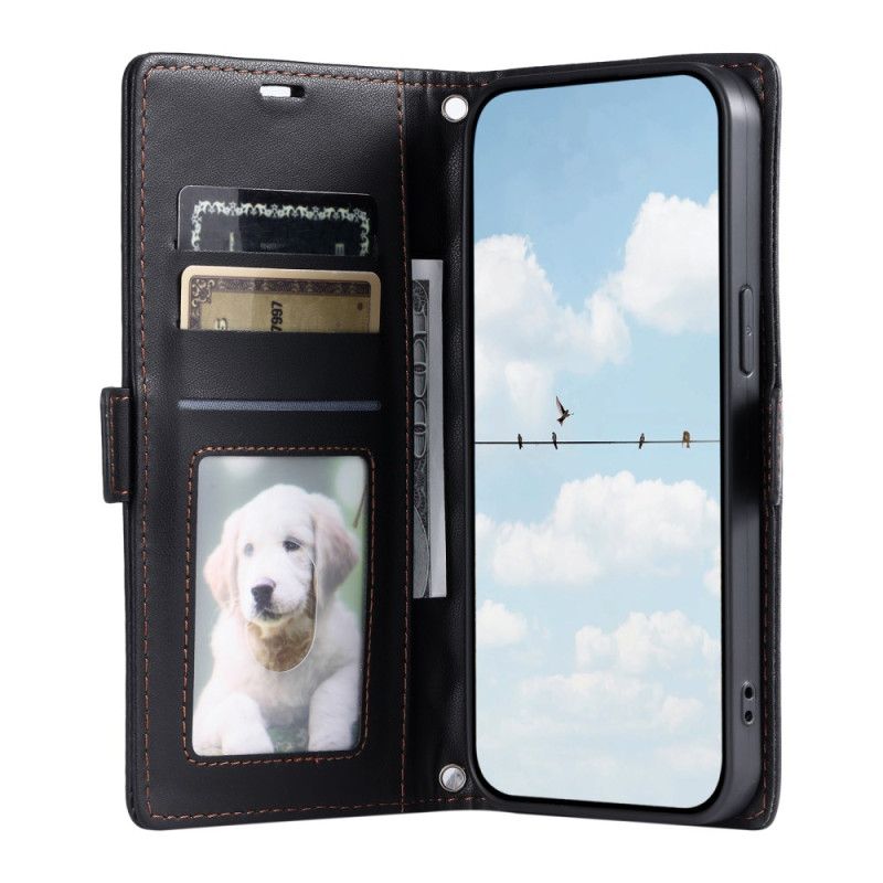 Læder Cover Samsung Galaxy S26 Quiltet Med Rem