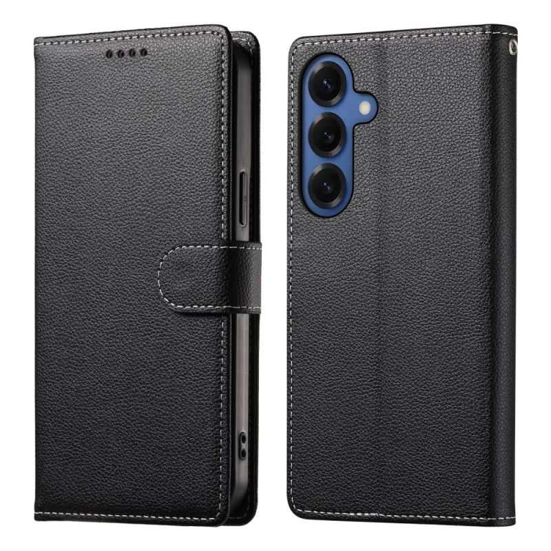 Læder Cover Samsung Galaxy S26 Telefon Etui Lychee-tekstur