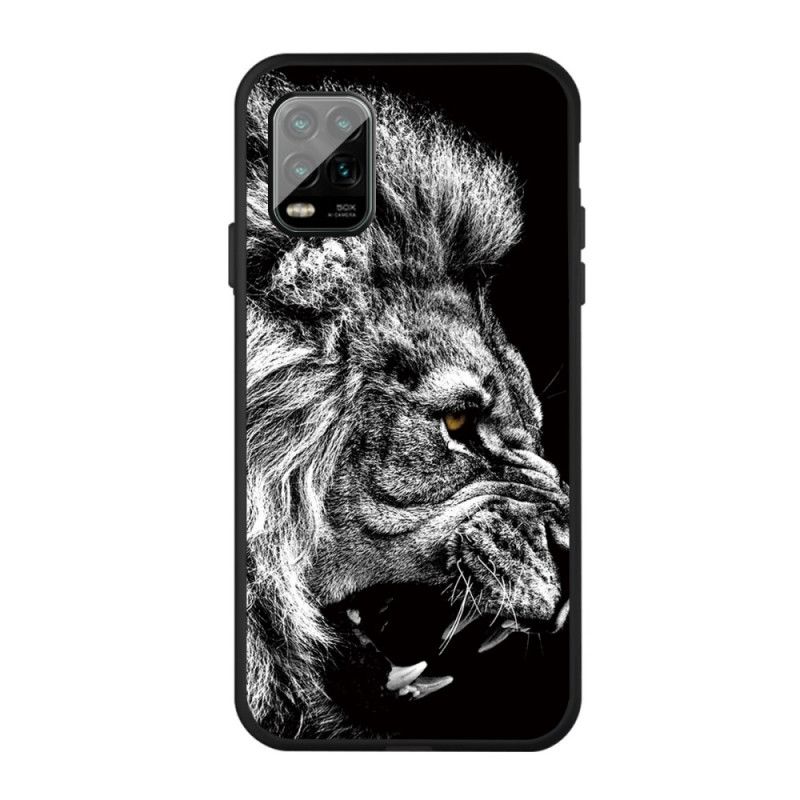 Cover Xiaomi Mi 10 Lite Mobilcover Hård Løve