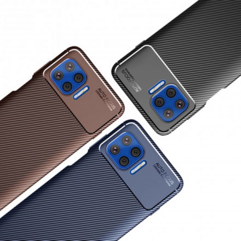 Cover Moto G 5g Plus Fleksibel Kulfibertekstur