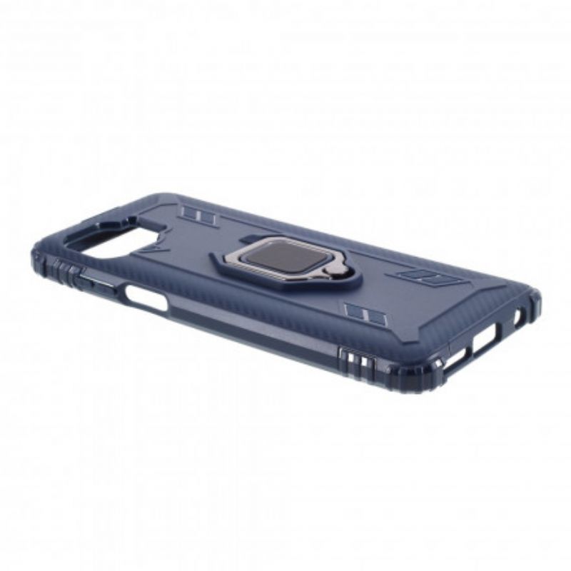 Cover Moto G 5g Plus Ring Og Kulfiber
