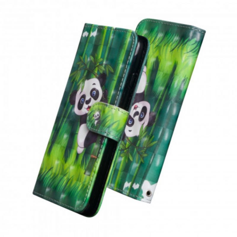 Flip Cover Moto G 5g Plus Panda Og Bambus
