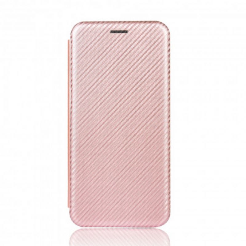 Flip Cover Moto G 5g Plus Silikone Carbon