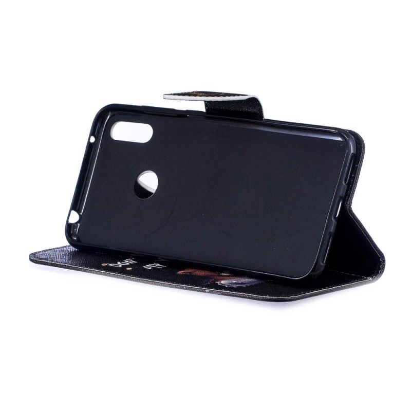 Flip Cover Huawei Y7 2019 Mobilcover Farlig Bjørn