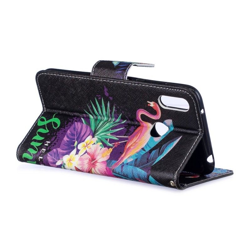 Flip Cover Læder Huawei Y7 2019 Hej Sommer
