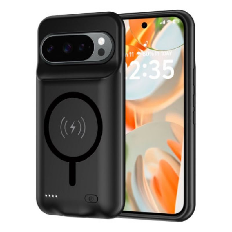 6000mah Eksternt Battericover Til Google Pixel 10 / 10 Pro Med Magnetisk Lukning