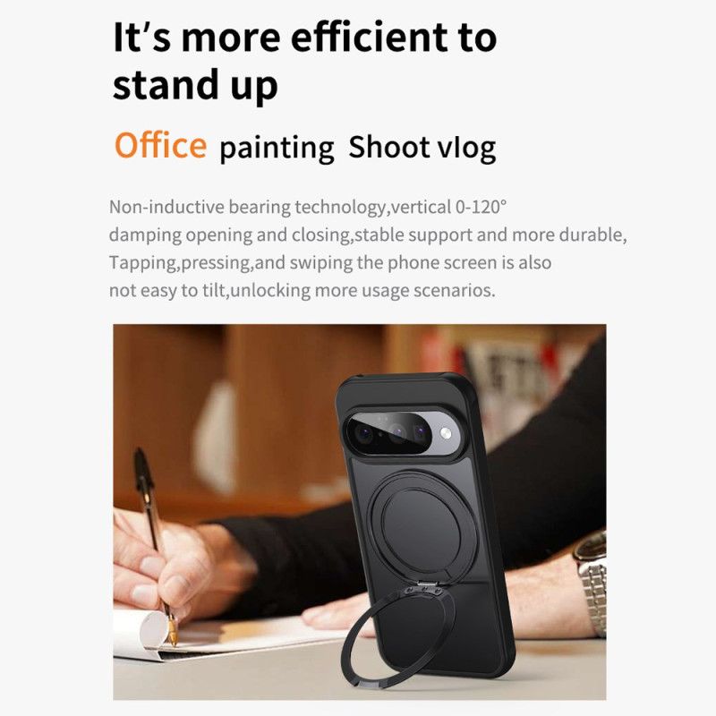 Cover Google Pixel 10 / 10 Pro Magsafe-kompatibel Med Roterende Stativ