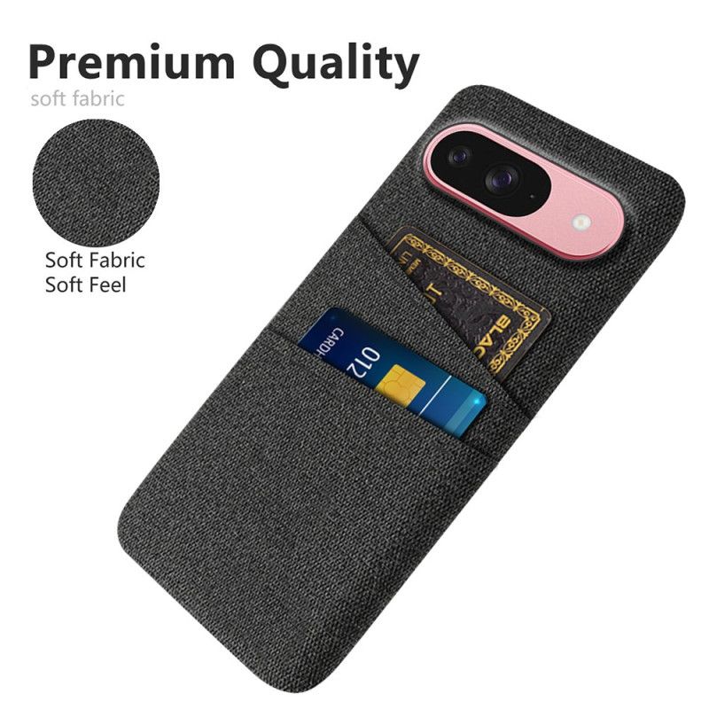 Cover Google Pixel 10 / 10 Pro Telefon Etui Kortholder I Stof