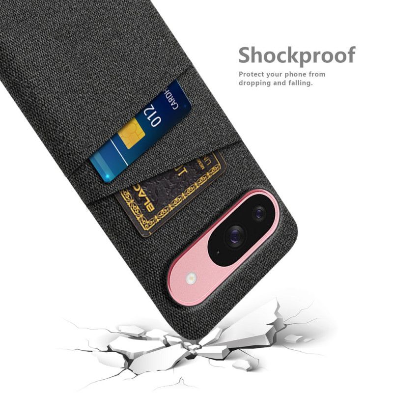 Cover Google Pixel 10 / 10 Pro Telefon Etui Kortholder I Stof
