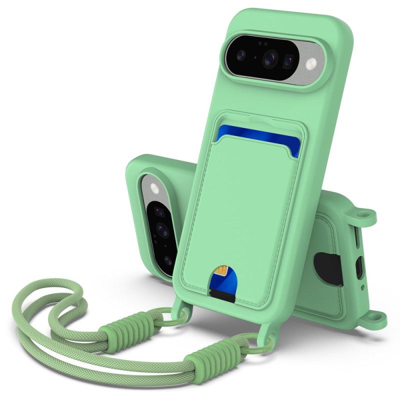 Cover Google Pixel 10 / 10 Pro Telefon Etui Kortholder Med Snor