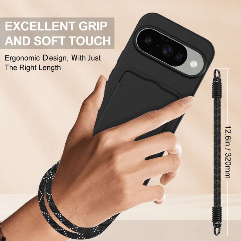 Cover Google Pixel 10 / 10 Pro Telefon Etui Kortholder Med Snor