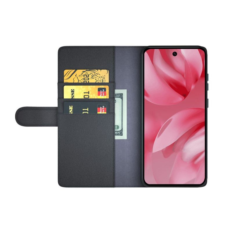 Flip Cover Google Pixel 10 / 10 Pro Ægte Læder