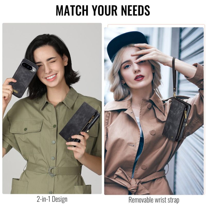 Flip Cover Google Pixel 10 / 10 Pro Aftageligt Etui Og Håndledsrem