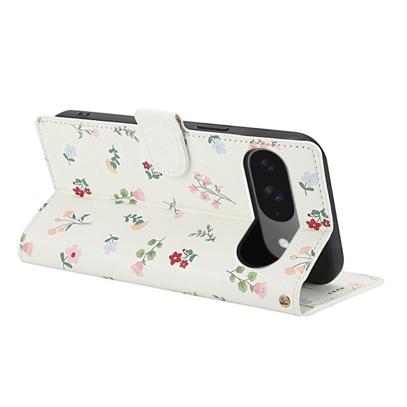 Flip Cover Google Pixel 10 / 10 Pro Blomsterrem