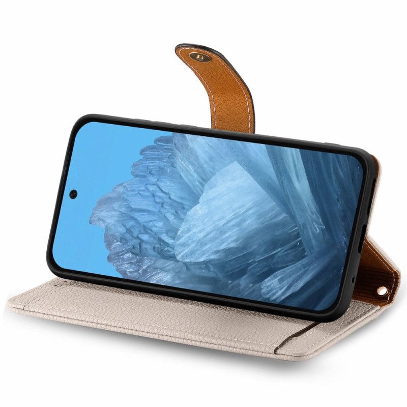 Flip Cover Google Pixel 10 / 10 Pro Hjertedesign Rfid-blokering