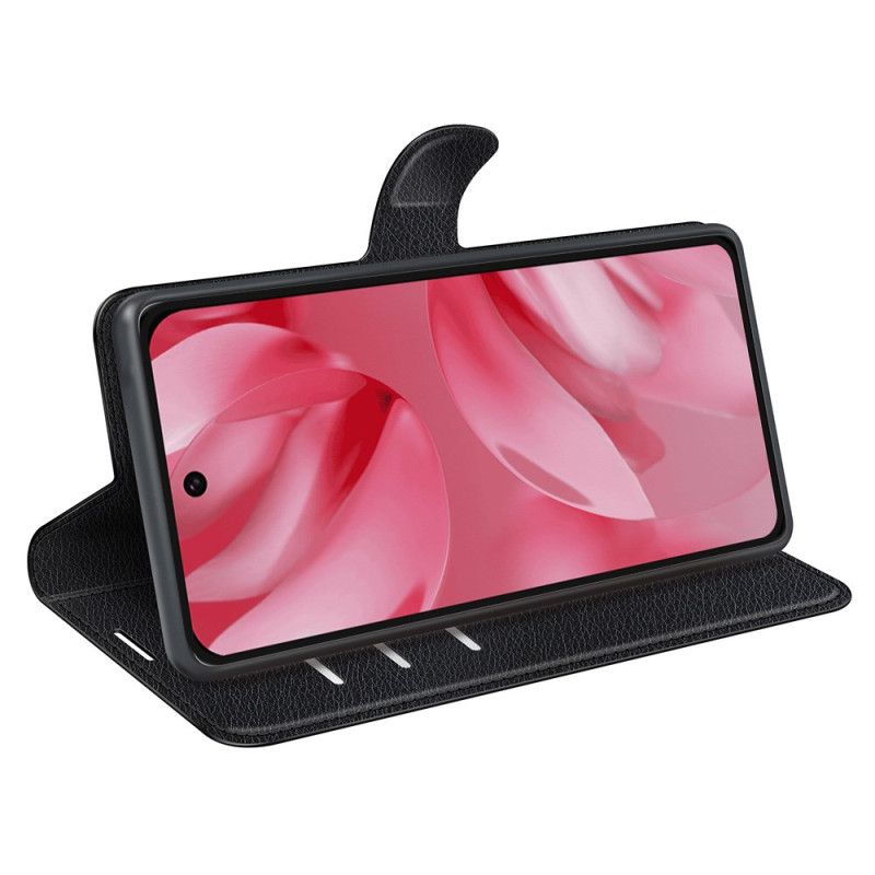 Flip Cover Google Pixel 10 / 10 Pro Klassisk Litchi-kunstlæder