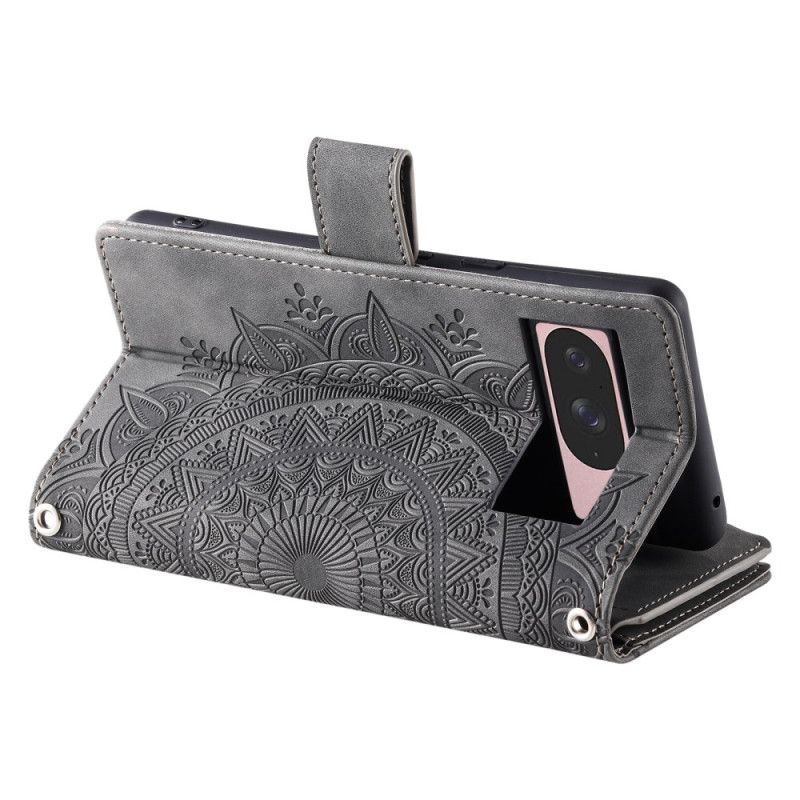 Flip Cover Google Pixel 10 / 10 Pro Mandala-pung Med Ruskindseffekt