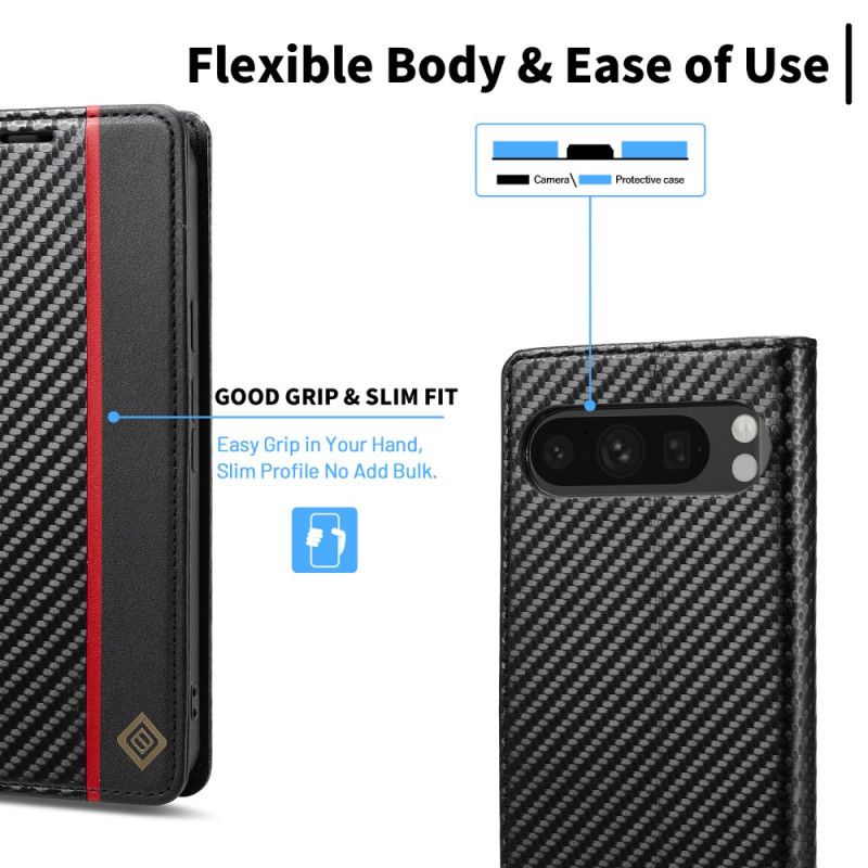 Flip Cover Til Google Pixel 10 / 10 Pro Lc.imeeke Kulfiber