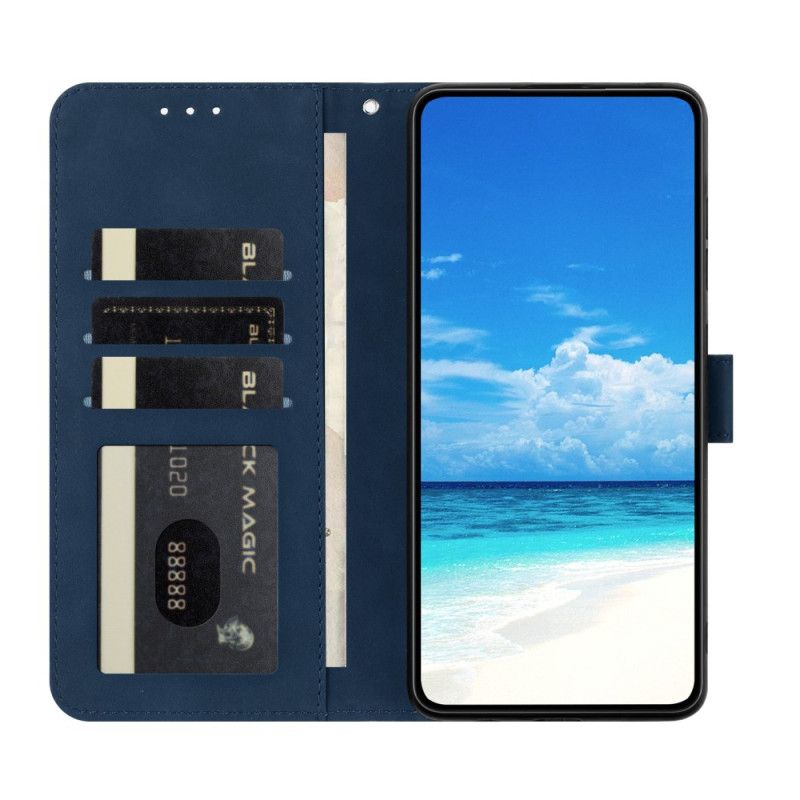 Læder Cover Google Pixel 10 / 10 Pro Telefon Etui Sommerfugle- Og Blomsterprint