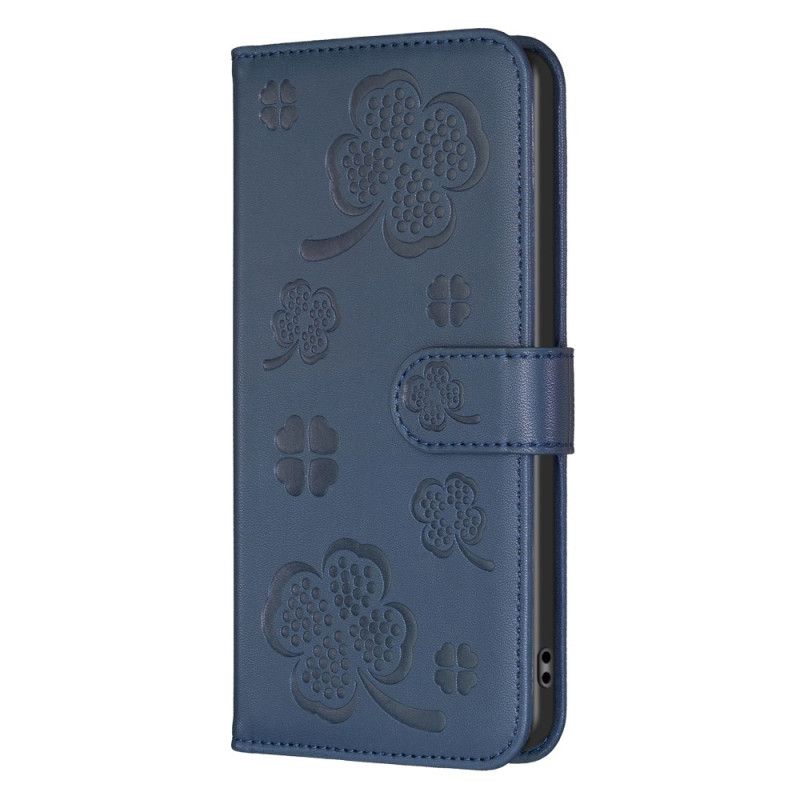 Læder Cover Xiaomi Redmi Note 13 4g Telefon Etui Kløver